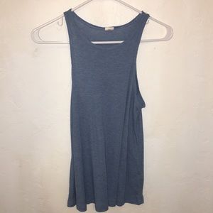 Blue tank top!